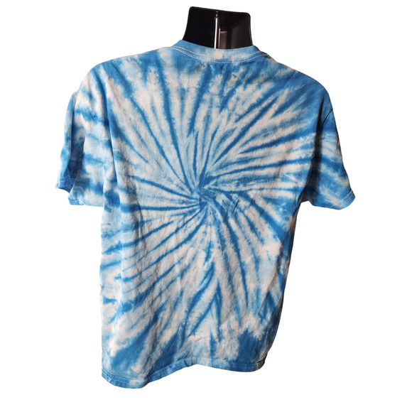 Sublime T Shirt Blue Tie Dye Sun Face Graphic Mens Large Vintage Rock Band Tee - Picture 10 of 16